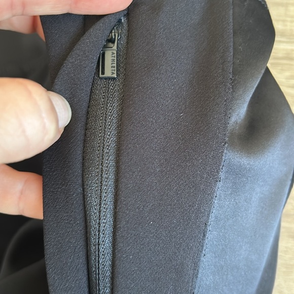 Athleta Endless High Rise Satin Side Panel Pants size 2 - Picture 8 of 8